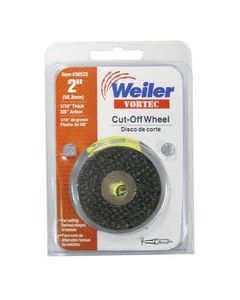 Weiler Vortec 2 in. D X 3/8 in. Aluminum Oxide Cut-Off Wheel 1 pc