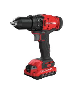 Craftsman 20 V 1/2 in. Brushed Cordless Compact Drill Kit (Battery & Charger)