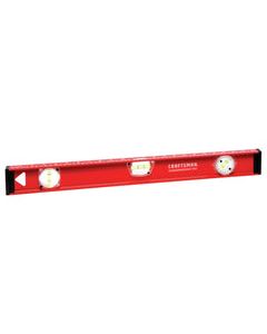 Craftsman 24 in. Aluminum I-Beam Level 3 vial