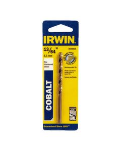 Irwin 13/64 in. X 3-5/8 in. L Cobalt Steel Drill Bit 1 pc