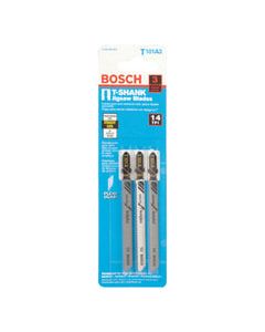 Bosch 4 in. High Speed Steel T-Shank Jig Saw Blade 14 TPI 3 pk