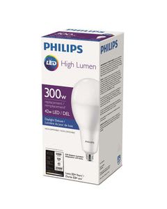 Philips A40 E26 (Medium) LED Bulb Daylight 300 Watt Equivalence 1 pk