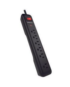 Monster 4 ft.  6 outlets Power Strip w/Surge Protection Black
