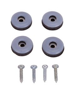 ProSource Screw-On Furniture Slide Glide, 1 In Dia, Ptfe