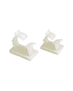 Gardner Bender 1/2 in. Dia. White Plastic Kwik Clip