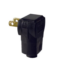 Leviton Residential Vinyl Straight Blade Plug 1-15P 16 AWG 2 Pole 2 Wire