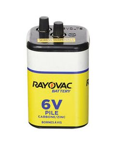 Rayovac Zinc Chloride 6-Volt 6 volt Heavy Duty Battery 1 pk