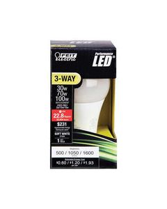 FEIT Electric A30 E26 (Medium) LED Bulb Soft White 30/70/100 Watt Equivalence 1 pk