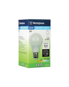 Westinghouse Omni Directional A19 G13 (Medium Bi-Pin) LED Bulb Warm White 60 Watt Equivalence