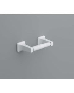 OakBrook Satin White Toilet Paper Holder