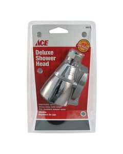 Ace Chrome Chrome 6 settings Showerhead 2.5 gpm