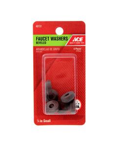 Ace .1 in. Dia. Rubber Beveled Faucet Washer 6