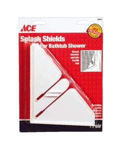 Ace White Plastic Splash Guard