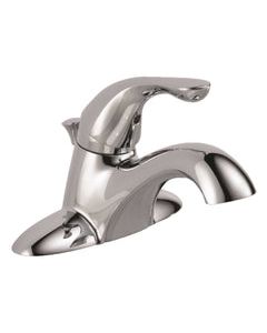 Delta Classic Chrome Single Handle Lavatory Faucet 4 in.