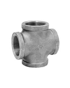 Anvil 1/2 in. FPT x 1/2 in. Dia. FPT Galvanized Malleable Iron Cross