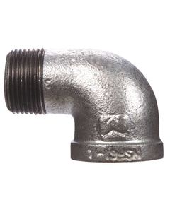 BK Products 1 in. FPT x 1 in. Dia. MPT Galvanized Malleable Iron Street Elbow