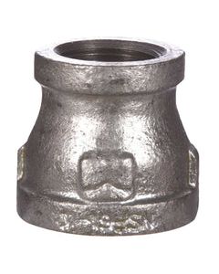 BK Products 1/2 in. FPT x 3/8 in. Dia. FPT Galvanized Malleable Iron Reducing Coupling