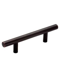 Amerock Bar Cabinet Pull 3 in. Oil-Rubbed Bronze 5 pk