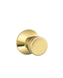 Schlage Bell Bright Brass Passage Lockset 1-3/4 in.