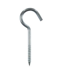 Ace Small Zinc-Plated Steel 3.375 in. L Ceiling Hook 50 lb 2 pk