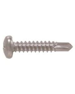 Grip-Rite Pro-Twist No. 8 Sizes X 3/4 in. L Phillips Pan Head Sheet Metal Screws 1 lb