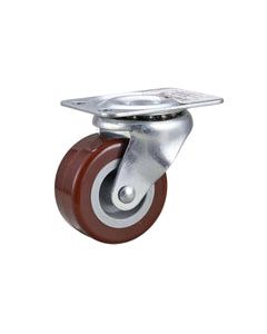 Projex 2 in. D Swivel Hard Rubber Caster 125 lb 1 pk
