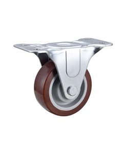 Projex 4 in. D Hard Rubber Rigid Caster 255 lb 1 pk