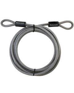 Master Lock 3/8 in. D X 180 in. L Vinyl Coated Steel Flexible Braided Steel Cable