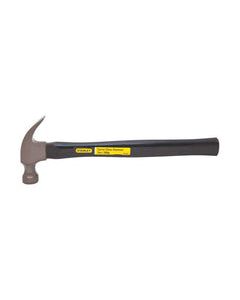 Stanley 7 oz. Curve Claw Hammer Forged High-Carbon Steel Head Hickory Handle 11-1/4 in. L