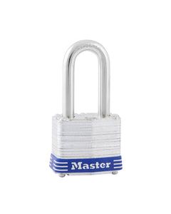Master Lock 3-3/16 in. H X 1-9/16 in. W Laminated Steel Double Locking Padlock