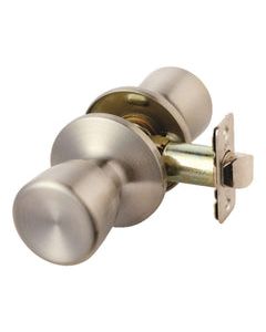 Ace Tulip Satin Stainless Steel Passage Door Knob 3 Right or Left Handed