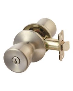 Ace Tulip Satin Privacy Lockset ANSI/BHMA Grade 3 1-3/4 in.
