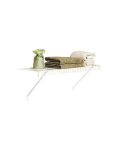 Rubbermaid 26 in. H X 12 in. W X 36 in. L Steel Linen Shelf Kit 1 each