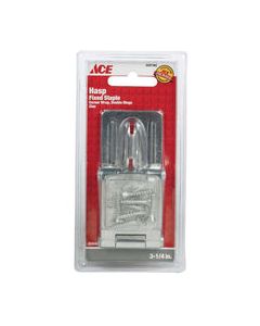 Ace Zinc 3-1/4 in. L Double Hinge Safety Hasp