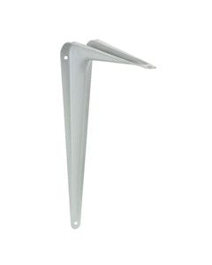 Hampton White Steel Shelf Support 18 Ga. 8 in. L 100 lb