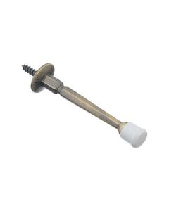 Ace 3 in. W Metal Antique Gold Rigid Door Stop Mounts to door and wall