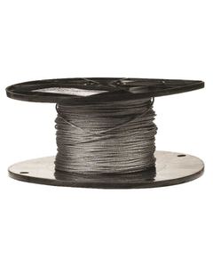 Campbell Chain Galvanized Galvanized Steel 1/16 in. Dia. x 500 ft. L Aircraft Cable (Per foot)