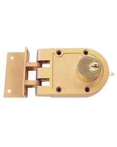 Ace Gold Painted Zinc Double Cylinder Lock