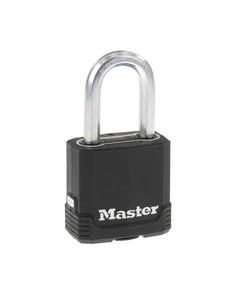 Master Lock 3-9/16 in. H X 1-9/64 in. W X 1-3/4 in. L Steel Ball Bearing Locking Padlock