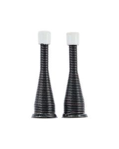 Ace 3 in. W Metal Oil Rubbed Bronze Bronze Spring Broad Base Door Stop Mounts to door and wall