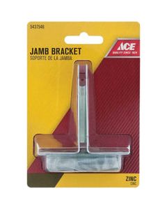 Ace Aluminum Silver Steel Jamb Bracket 1 pc.