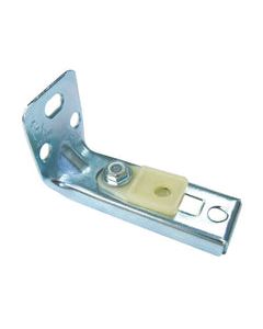 Barton Kramer Mill Silver Steel Bi-Fold Door Pivot Jamb Bracket 2 pk