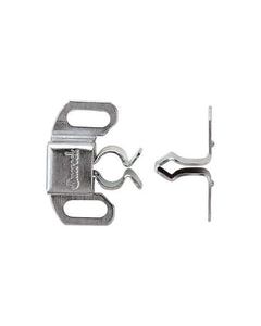 Amerock 1-5/16 in. W X 1-3/16 in. D Zinc Steel Friction Catch