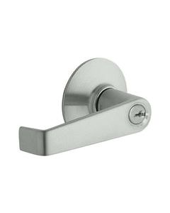 Schlage Elan Satin Chrome Storeroom Lockset 1-3/4 in.