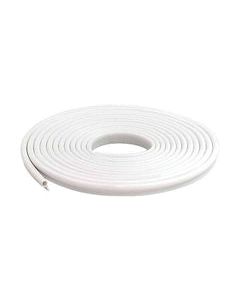 M-D White Vinyl Gasket Weatherstrip For Doors and Windows 17 ft. L X 1/2 in.