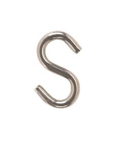 Hampton Small Steel 2.5 in. L S-Hook 250 lb. 1 pk