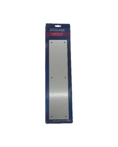 Schlage 3.5 in. H X 15 in. L Aluminum Push Plate