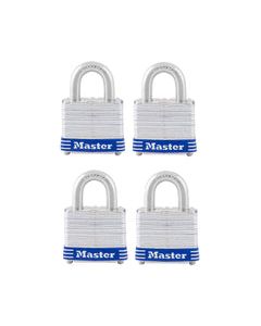 Master Lock 1-5/16 in. H X 1-5/8 in. W X 1-1/2 in. L Steel Double Locking Padlock Keyed Alike