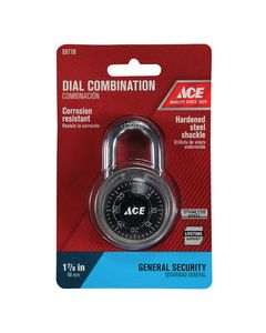 Ace Stainless Steel Combination Padlock