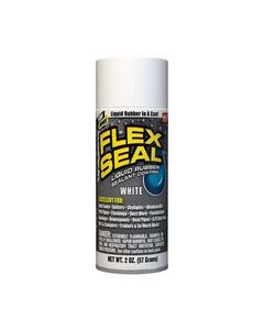 FLEX SEAL MINI White Rubber Spray Sealant 2 oz.